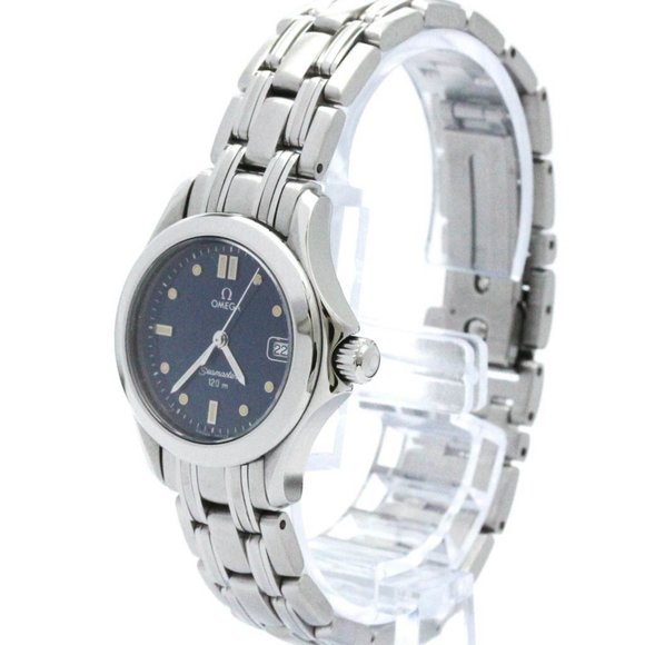 Polished OMEGA Seamaster 120M Steel Quartz Ladies Watch 2581.80 BF572348 - Picture 2 of 9
